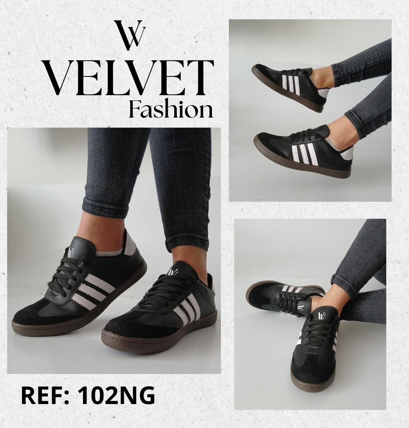 Tenis Velvet Ref 102N